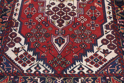 5 x 6 Vintage Persian Hamadan Rug 77713