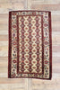 4 x 6 Vintage Persian Turkoman Rug 77717