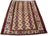 4 x 6 Vintage Persian Turkoman Rug 77717