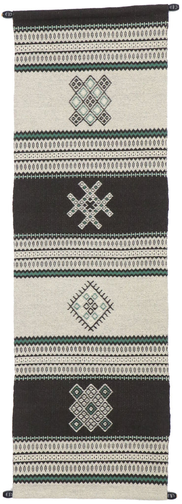 2 x 5 Vintage Turkish Kilim Textile Tapestry 77766