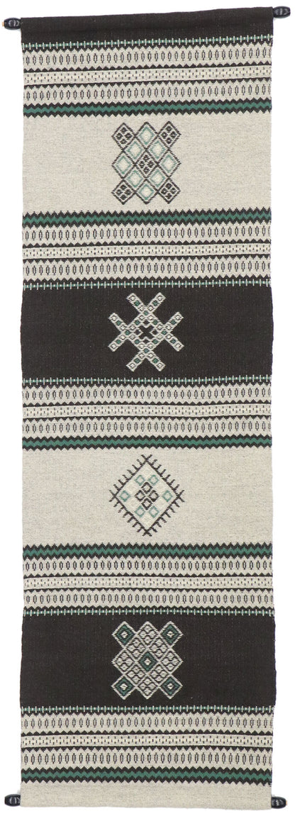 2 x 5 Vintage Turkish Kilim Textile Tapestry 77766