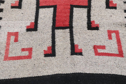 2 x 5 Vintage Klagetoh Navajo Rug 77767