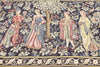 2 x 5 Vintage French Medieval Tapestry 77769