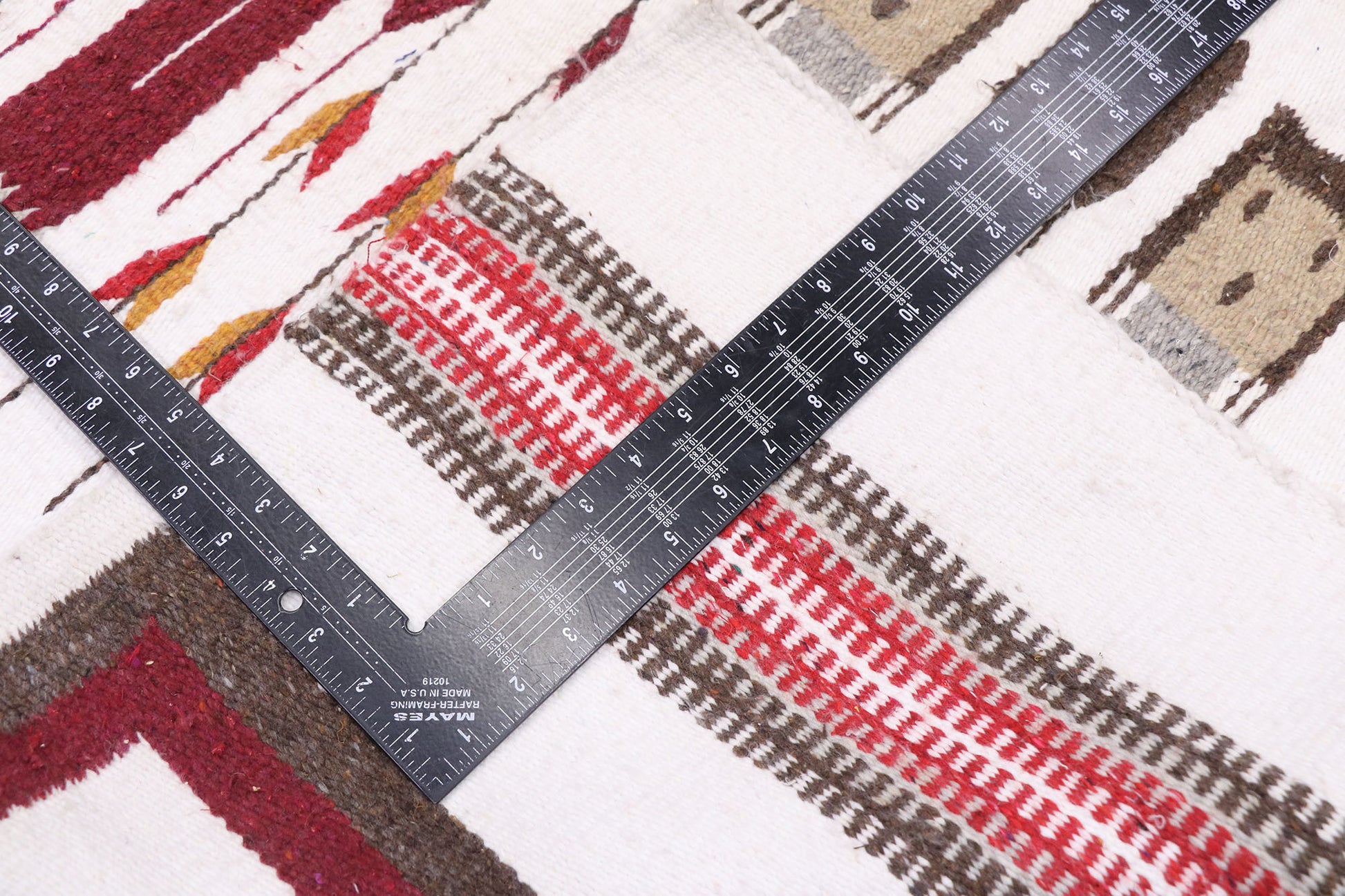 3 x 5 Vintage Yeibichai Navajo Rug 77771