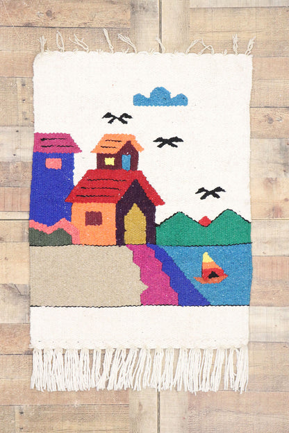 2 x 3 Vintage Mexican Tapestry 77774