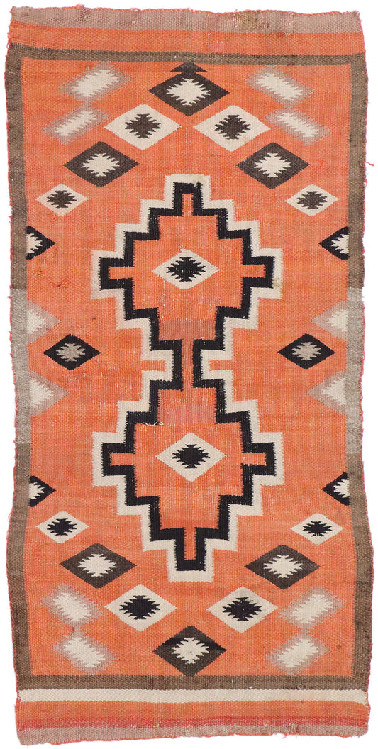 3 x 4 Antique Ganado Navajo Rug 77775