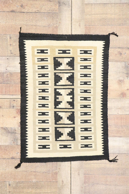 2 x 3 Vintage Eye Dazzler Navajo Rug 77776