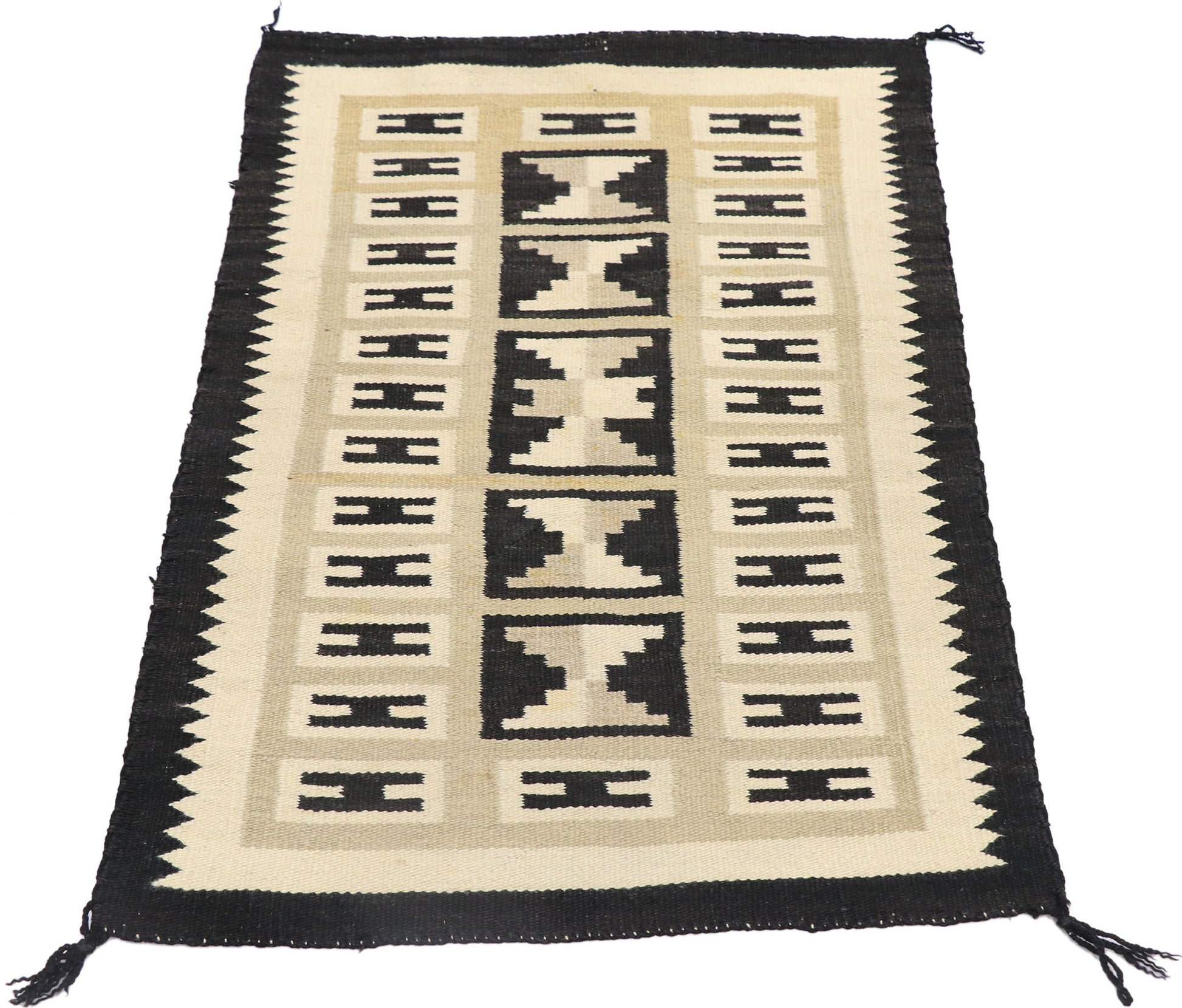 2 x 3 Vintage Eye Dazzler Navajo Rug 77776