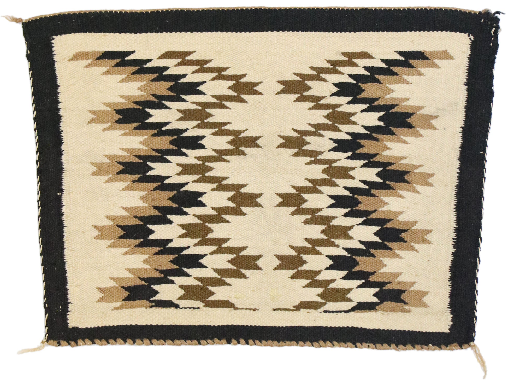 2 x 2 Antique Eye Dazzler Navajo Rug 77780