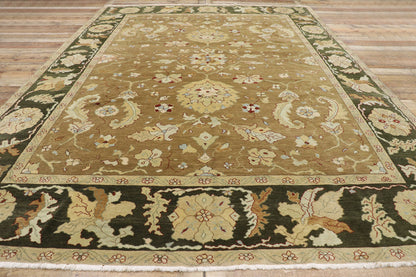 9 x 12 Vintage Turkish Oushak Rug 77781