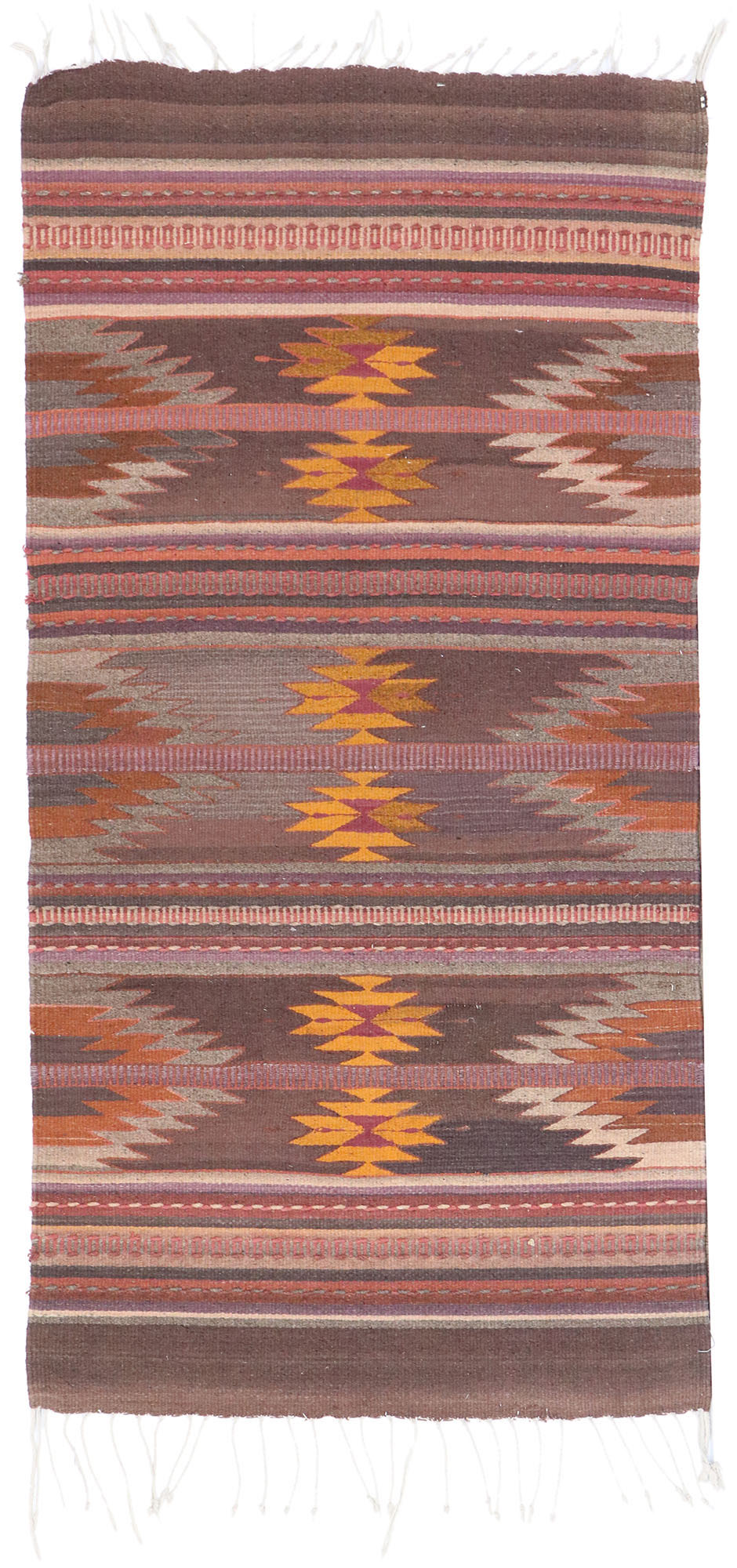 3 x 5 Vintage Turkish Kilim Rug 77783