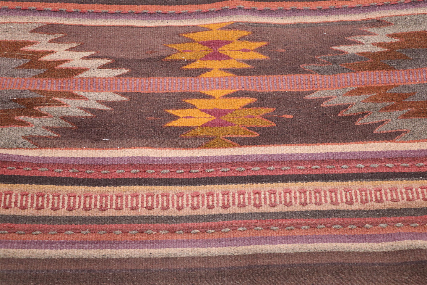 3 x 5 Vintage Turkish Kilim Rug 77783