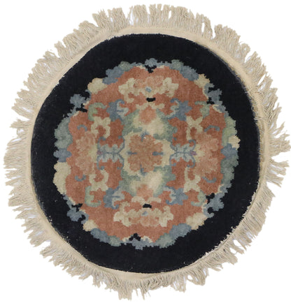 2 x 2 Vintage Chinese Art Deco Rug 77784
