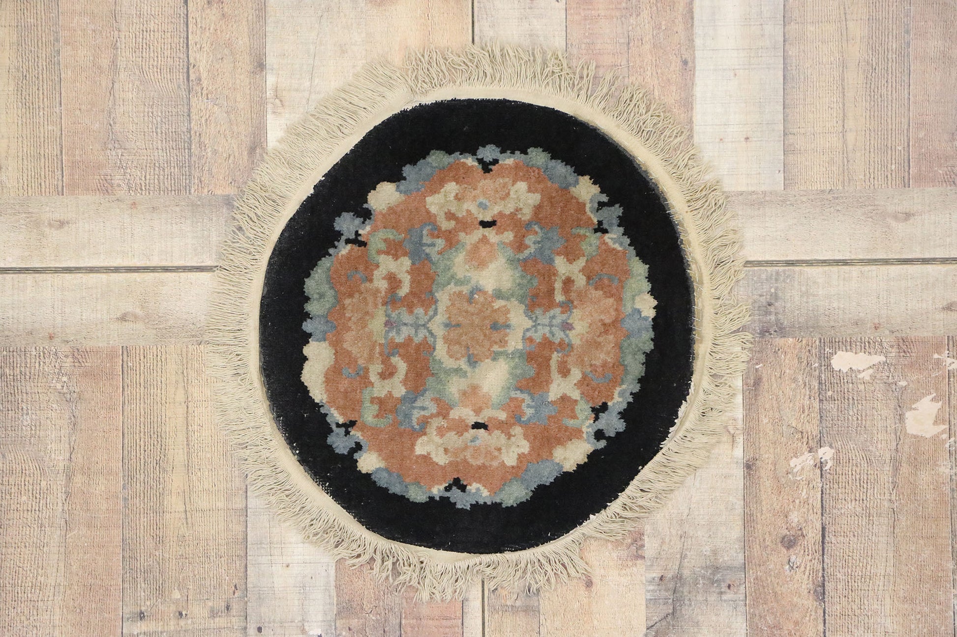 2 x 2 Vintage Chinese Art Deco Rug 77784