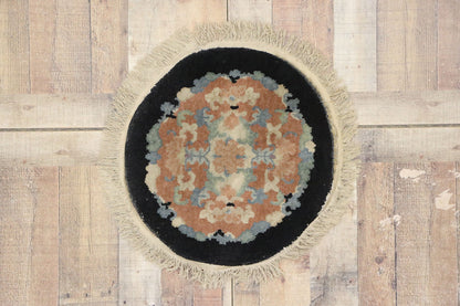 2 x 2 Vintage Chinese Art Deco Rug 77784
