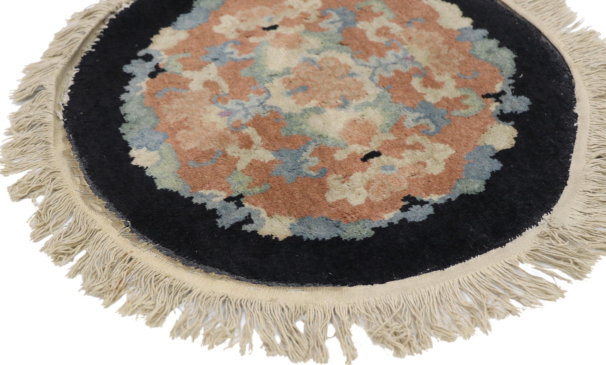2 x 2 Vintage Chinese Art Deco Rug 77784