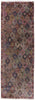 10 x 28 Antique Indian Garden Panel Agra Rug 77790