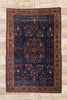 4 x 7 Antique Persian Sarouk Farahan Rug 77799