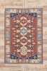 4 x 6 Vintage Persian Shiraz Kilim Rug 77800