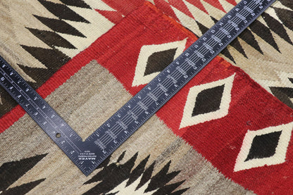 4 x 6 Antique Eye Dazzler Navajo Rug 77803