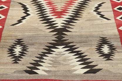 4 x 6 Antique Eye Dazzler Navajo Rug 77803