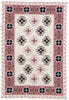 4 x 6 Vintage Romanian Kilim Rug 77804