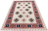 4 x 6 Vintage Romanian Kilim Rug 77804