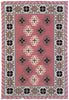 4 x 6 Vintage Romanian Kilim Rug 77811