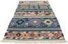 4 x 6 Vintage Persian Shiraz Kilim Rug 77816