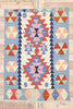 4 x 6 Vintage Persian Shiraz Kilim Rug 77822