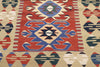 4 x 5 Vintage Persian Shiraz Kilim Rug 77824