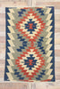 4 x 6 Vintage Persian Shiraz Kilim Rug 77830