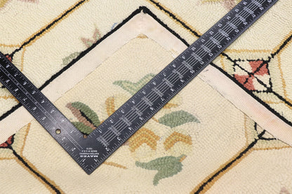3 x 5 Antique American Hooked Rug 77831