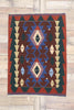 3 x 4 Vintage Persian Shiraz Kilim Rug 77838