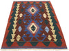 3 x 4 Vintage Persian Shiraz Kilim Rug 77838