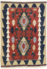 3 x 4 Vintage Persian Shiraz Kilim Rug 77839