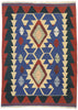 3 x 4 Vintage Persian Shiraz Kilim Rug 77841