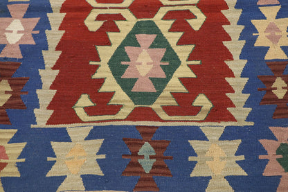 3 x 4 Vintage Persian Shiraz Kilim Rug 77845