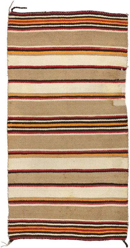 3 x 5 Vintage Navajo Saddle Blanket Rug 77846