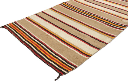 3 x 5 Vintage Navajo Saddle Blanket Rug 77846
