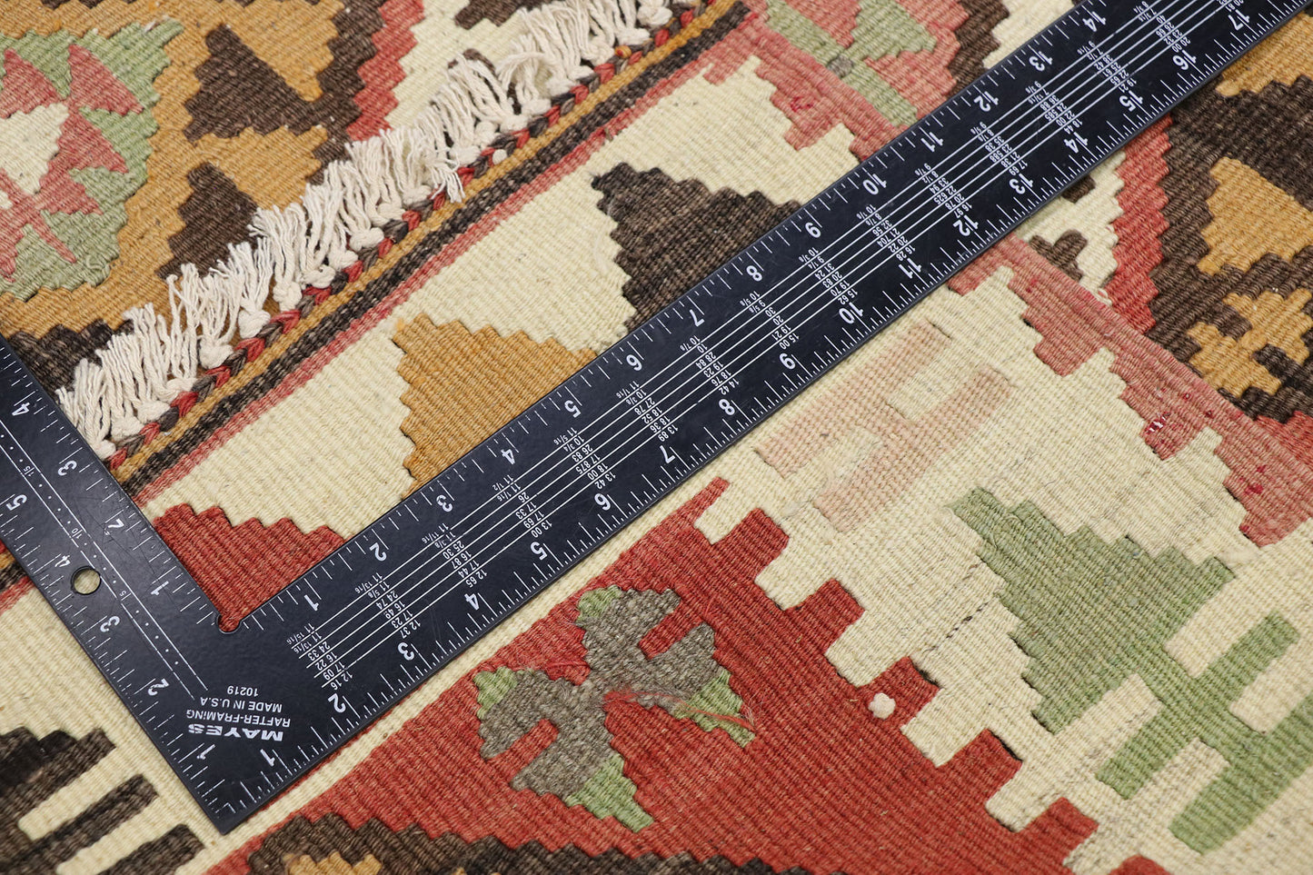 3 x 5 Vintage Persian Shiraz Kilim Rug 77847