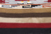 3 x 5 Vintage Mexican Blanket Rug 77849