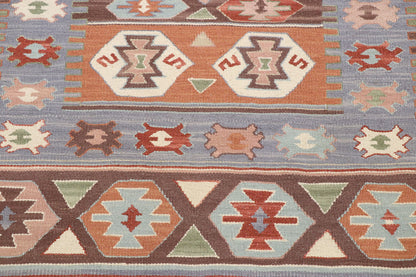 3 x 4 Vintage Persian Shiraz Kilim Rug 77852