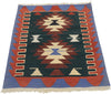 2 x 3 Vintage Persian Shiraz Kilim Rug 77857