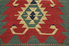 2 x 3 Vintage Persian Shiraz Kilim Rug 77860