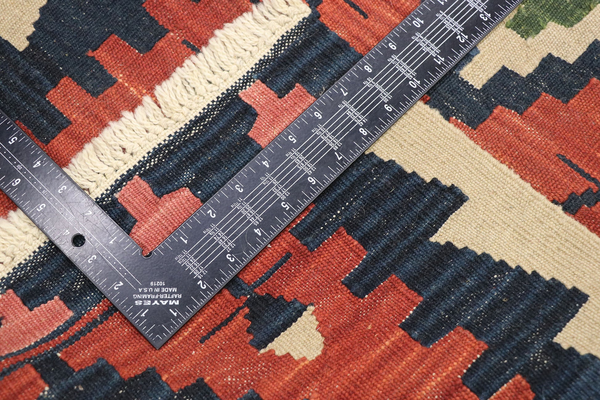 2 x 3 Vintage Persian Shiraz Kilim Rug 77863