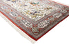 3 x 5 Vintage Persian Silk Qum Hunting Rug 77865