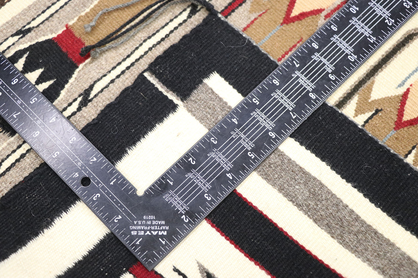 2 x 3 Vintage Yeibichai Navajo Rug 77871