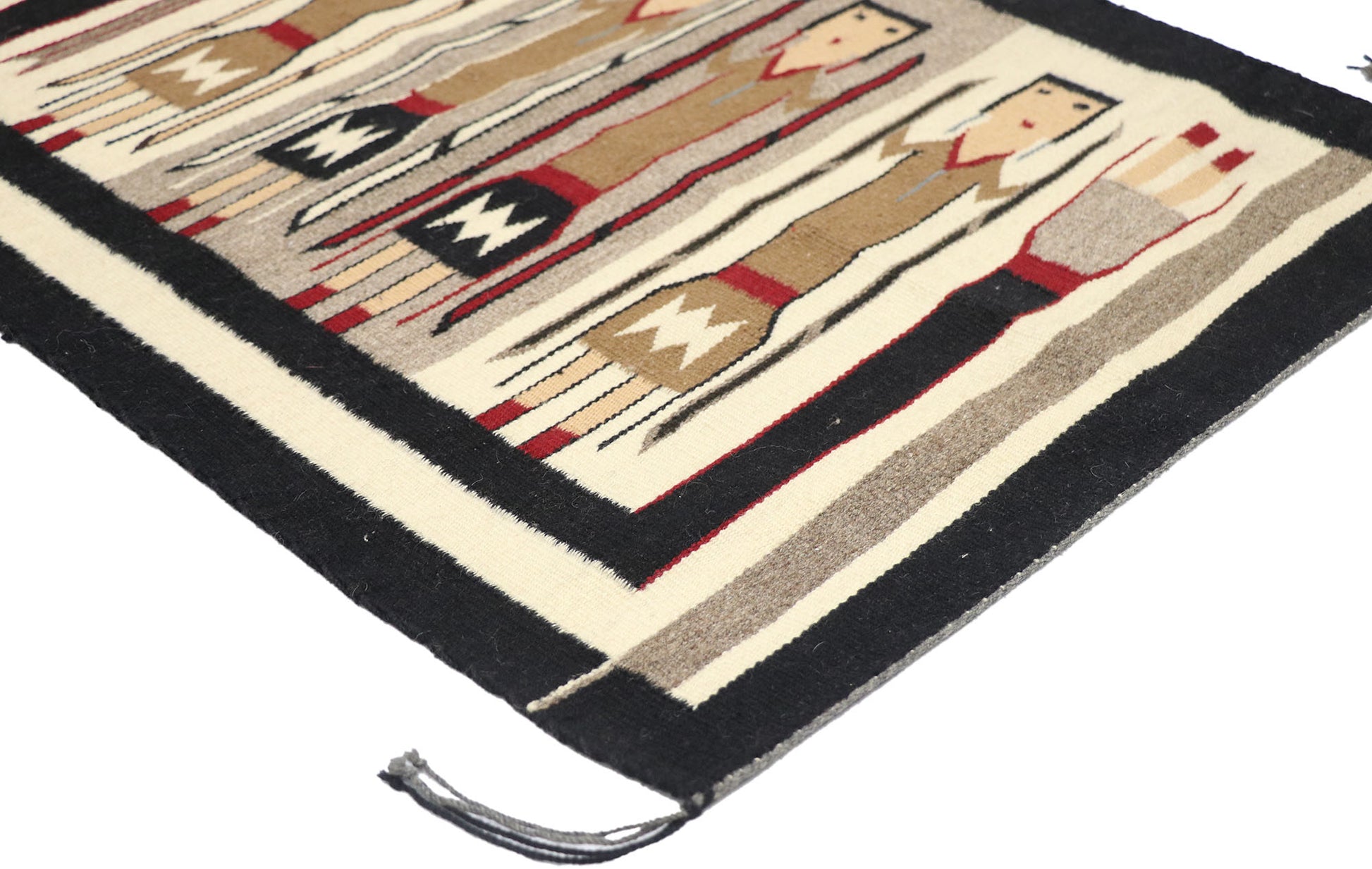 2 x 3 Vintage Yeibichai Navajo Rug 77871