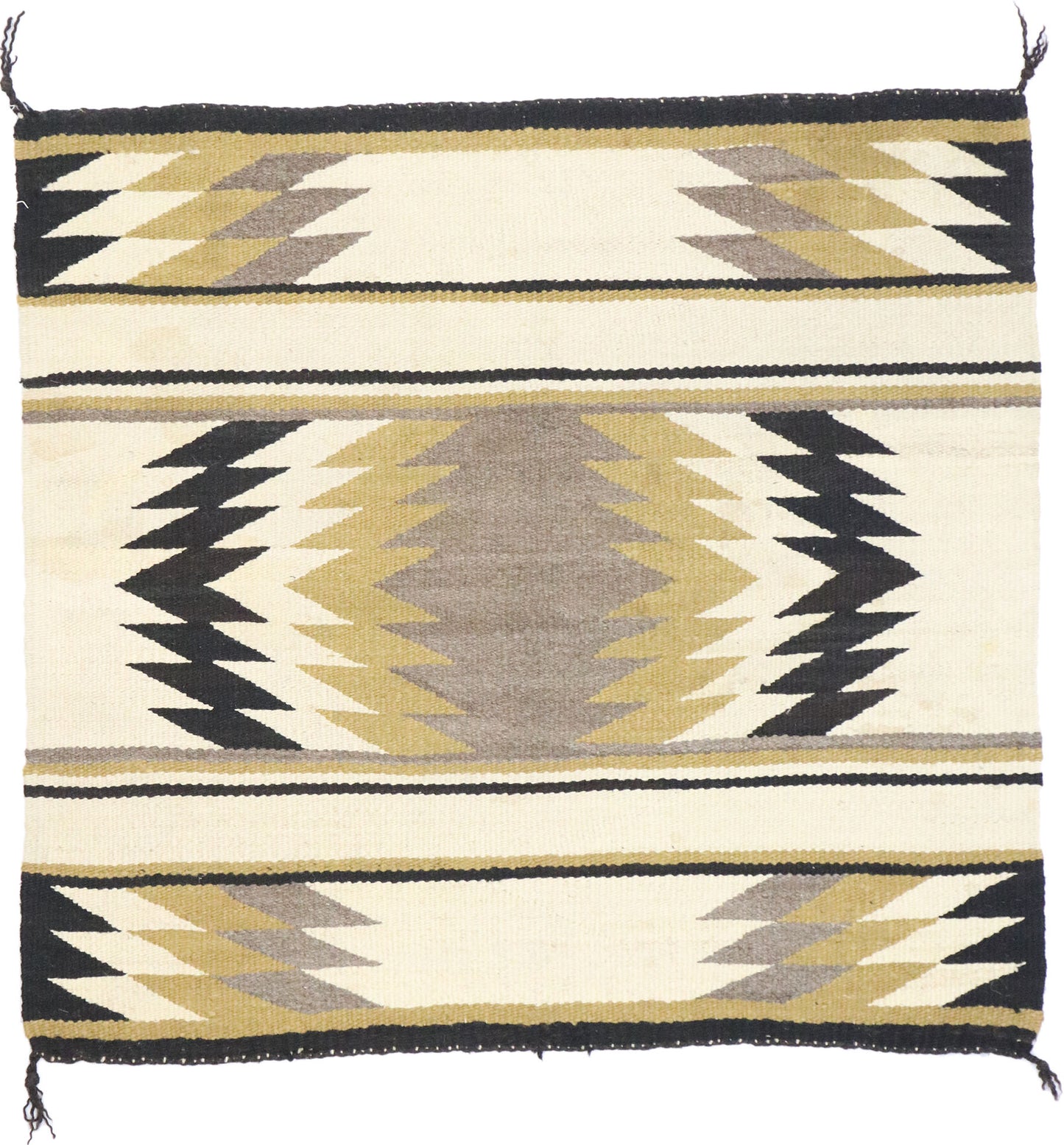 3 x 3 Vintage Eye Dazzler Navajo Rug 77872